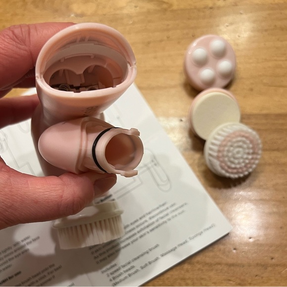 NEW Kensie Power Brush 5 in 1 Cleansing System Advanced Facial Cleansing - Picture 9 of 9